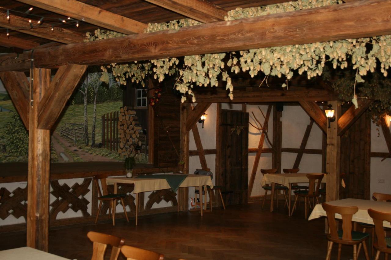 Landhotel "Lichte Aue" Lichtenau Stutzengrun Esterno foto